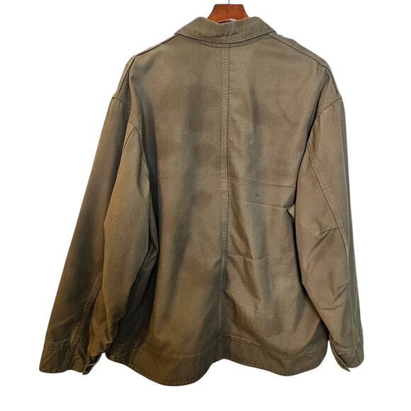 Carhartt Brown Canvas Work Chore Utility Jacket - Picture 2 of 11